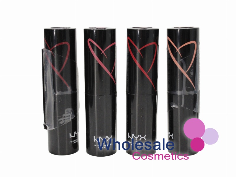 9 x NYX Professional Shout Loud Satin Lipstick - ASSORTED